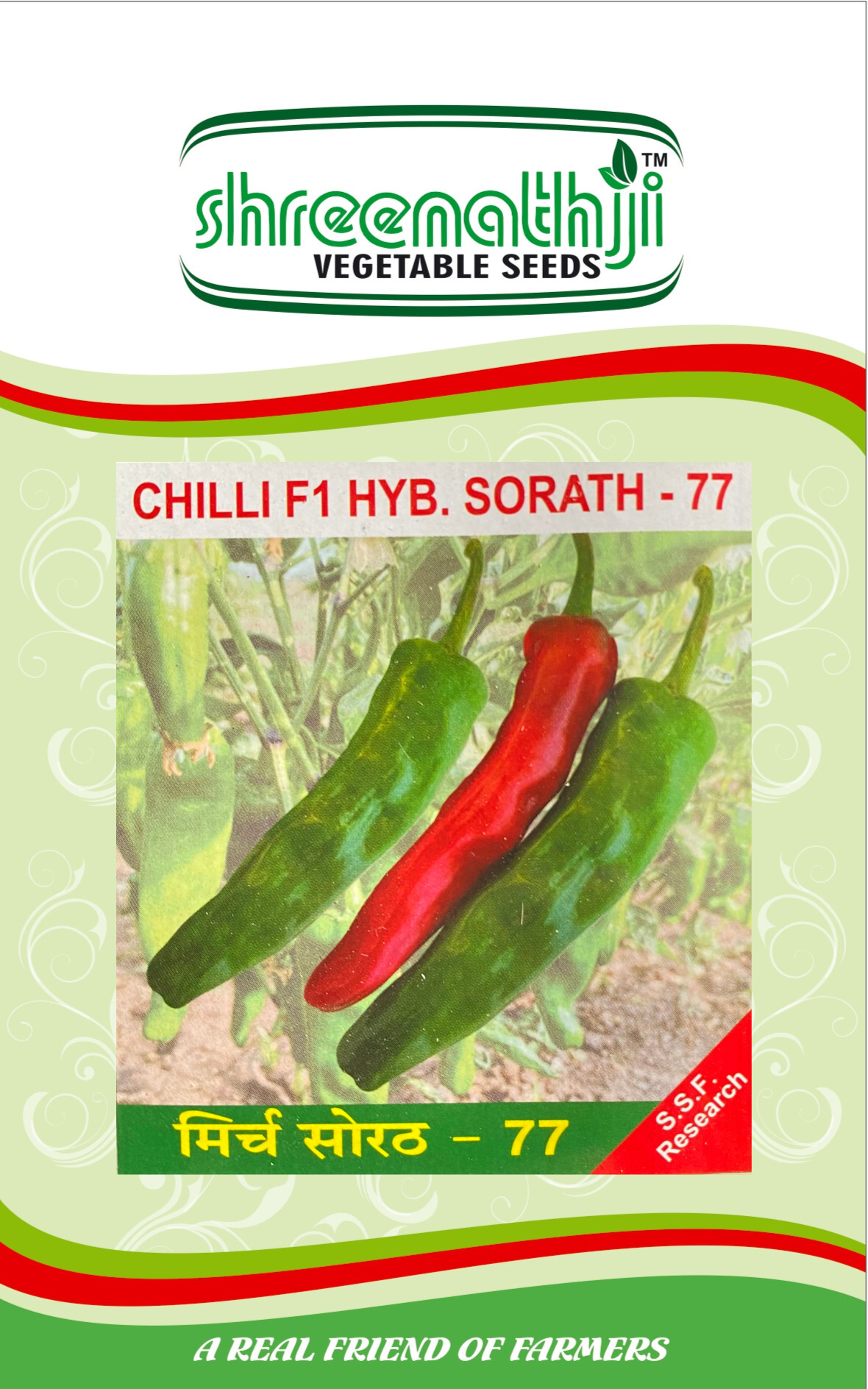 મરચાં F1 HYB, સોરઠ - 77